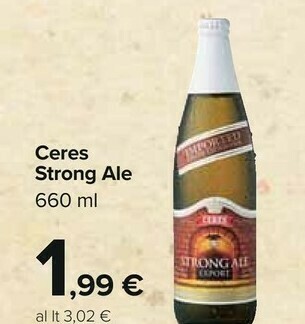 Carrefour Ceres Birra offerta