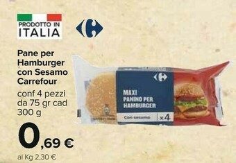 Carrefour Pane offerta