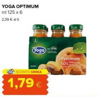 Tigre Yoga Optimum ml 125 x 6 offerta