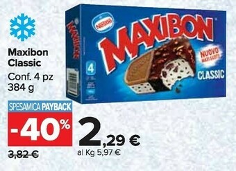 Carrefour Market Nestle Maxibon Classic offerta
