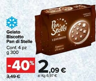 Carrefour Market Pan Di Stelle Gelato Biscotto offerta