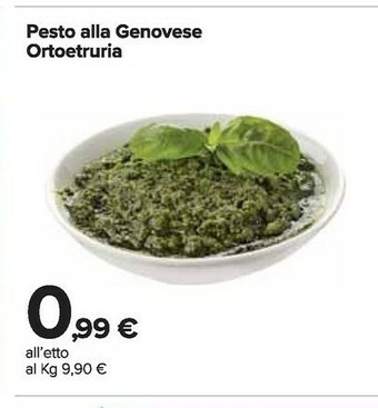Carrefour Market Pesto Alla Genovese Ortoetruria offerta