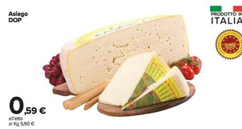 Carrefour Market Asiago DOP offerta
