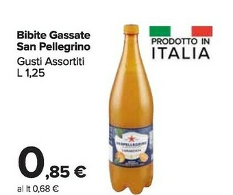 Carrefour Market San Pellegrino Bibite Gassate offerta