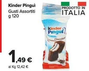 Carrefour Market Kinder Ferrero Pingui offerta