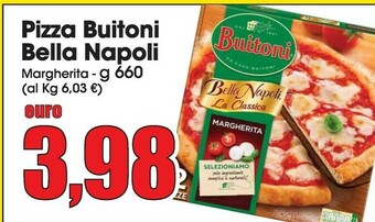 Carrefour Market Buitoni Bella Napoli Margherita 660 G(ml) offerta