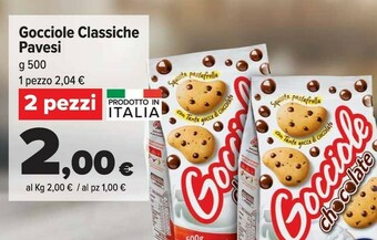 Carrefour Market Pavesi Gocciole Chocolate 500 G(ml) offerta