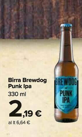 Carrefour Market Brewdog Punk Ipa offerta