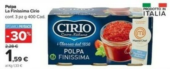 Carrefour Cirio La Finissima Polpa offerta