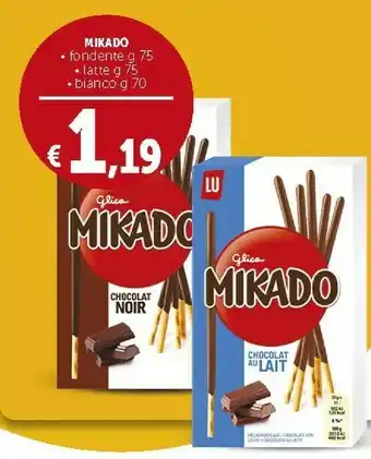 Glico Mikado Chocolate Noir 75 G(ml)