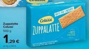 Carrefour Colussi Zuppalatte 500 G(ml) offerta
