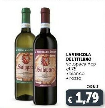 Deco Supermercati La Vinicola Del Titerno Solopaca DOP offerta