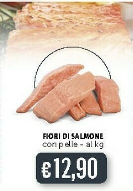Deco Supermercati Fiori Di Salmone Con Pelle offerta