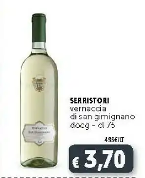 Deco Supermercati Serristori Vernaccia Di San Gimignano DOCG offerta
