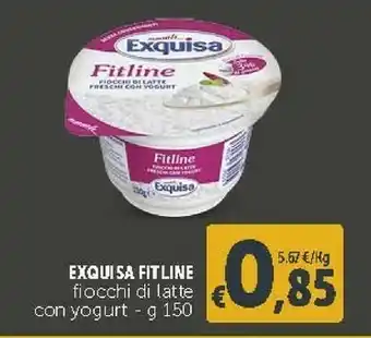 Deco Supermercati Exquisa Fiocchi Di Latte Con Yogurt 150 G(ml) offerta