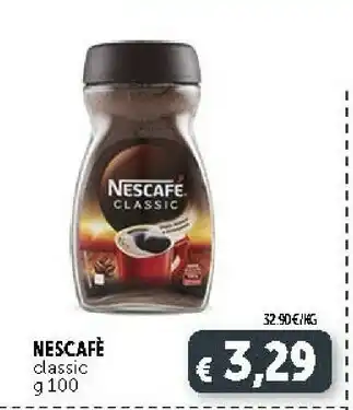 Deco Supermercati Nescafé Classic offerta