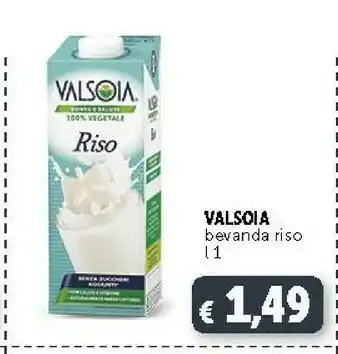 Deco Supermercati Valsoia Bevanda Riso offerta