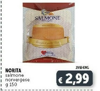 Deco Supermercati Norita Salmone Norvegese offerta