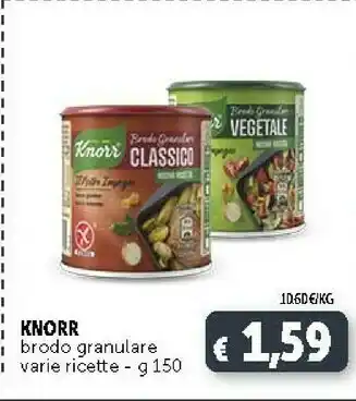 Deco Supermercati Knorr Brodo Granulare Verdure offerta