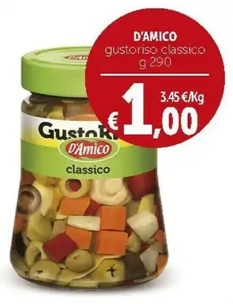 Deco Supermercati D'Amico Gustoriso Classico offerta