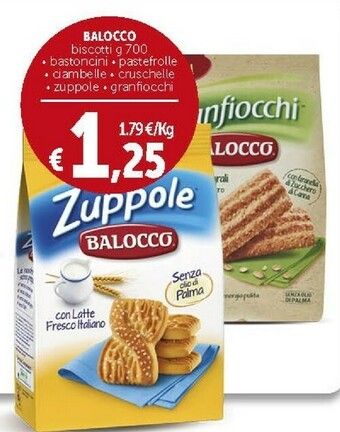 Deco Supermercati Balocco Zuppole 700 G(ml) offerta