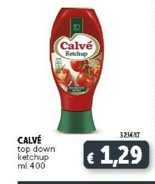 Deco Supermercati Calvè Top Down Ketchup offerta