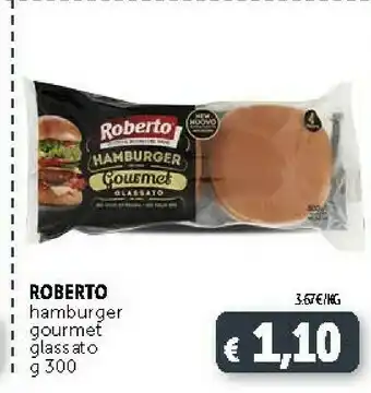 Deco Supermercati Roberto Hamburger Gourmet Glassato offerta