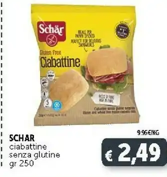 Deco Supermercati Schar Ciabattine Senza Glutine offerta