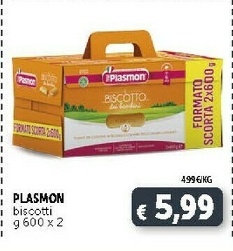 Deco Supermercati Plasmon Biscotti offerta