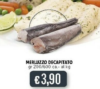 Deco Supermercati Merluzzo Decapitato offerta