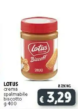 Deco Supermercati Lotus Crema Spalmabile Biscotto offerta