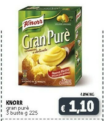 Deco Supermercati Knorr Gran Purè 225 G(ml) offerta