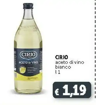 Deco Supermercati Cirio Aceto Di Vino offerta