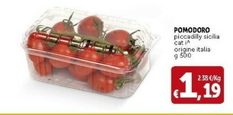 Deco Supermercati Pomodoro Piccadilly offerta