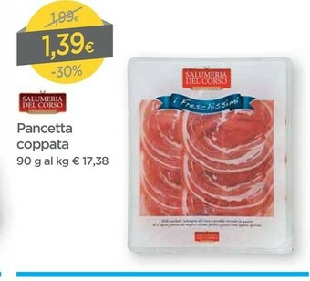 DPiù Salumeria del corso Pancetta Coppata offerta