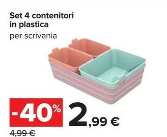 Carrefour Contenitori per alimenti offerta