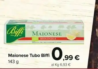 Carrefour Biffi Maionese offerta