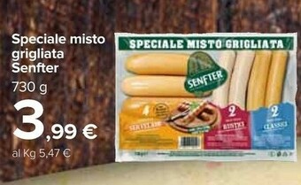 Carrefour Senfter Wurstel offerta