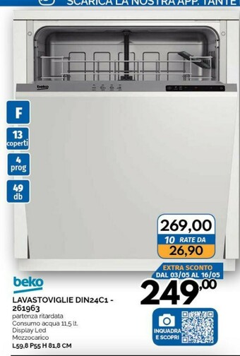 Orizzonte Beko Lavastoviglie offerta