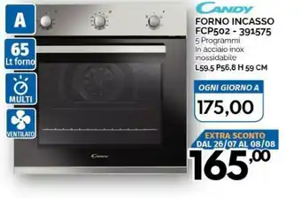 Orizzonte Candy Forno elettrico offerta