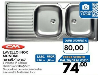 Orizzonte Lavatrice offerta