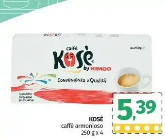 Pam Kosè Caffè Armonioso offerta