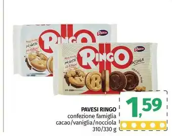Pam Pavesi Ringo Vaniglia 330 G(ml) offerta