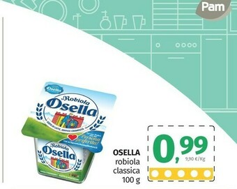 Pam Fattorie Osella La Robiola Osella 100 G(ml) offerta