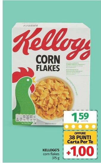 Pam Kelloggs Kellogg's - Corn Flakes 375 G(ml) offerta