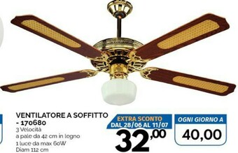 Orizzonte Ventilatore offerta