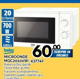 Orizzonte Beko Microonde offerta