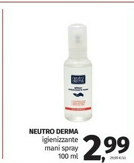 Neutro Derma Igienizzante Mani Spray