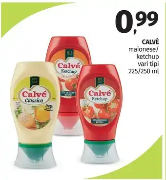 Pam Calvè Calvé - Classica 225 G(ml) offerta