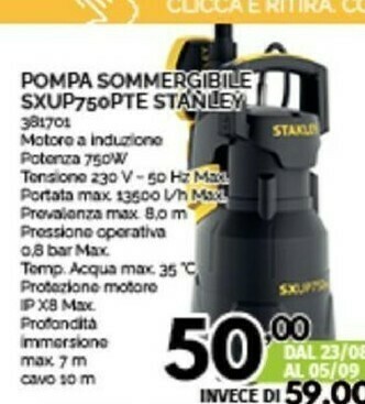Orizzonte Stanley Pompe sommerse offerta